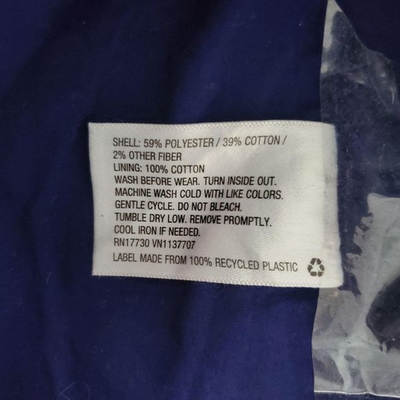 Genuine Kids From OshKosh B'gosh Jacquard Romper Dress White & Navy Blue Size 4T - Picture 9 of 12